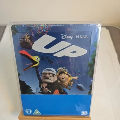 DISNEY  PIXAR  UP  3D  & 2D  BLU-RAY  STEELBOOK, PLUS BRAND  NEW PROTECTOR CASE - Image 1 of 4