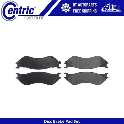 Para 2000-2001 Dodge Ram 1500 | Pastilhas de freio a disco dianteiras centrais | Semi-metálicas - Imagem 1 de 4