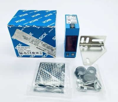 Sick WL260-S270 Photoelectric Sensor Retro-Reflective 12-240VDC 24-240VAC - Image 1 of 4