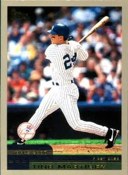 2000 Topps #370 Tino Martinez YANKEES - Image 1 of 2