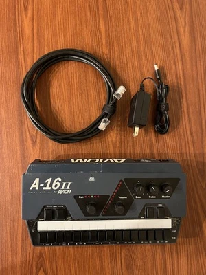 Aviom A-16II Personal Mixer - Blue - Image 1 of 2
