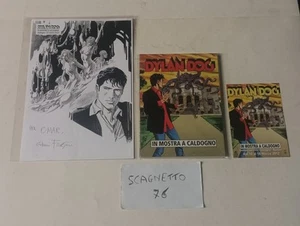 DYLAN DOG CATALOGO IN MOSTRA A CALDOGNO PRIMA EDIZIONE + STAMPA E VOLANTINO - Foto 1 di 5