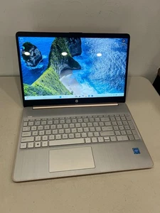 HP 15-dy0019ds 15.6" Laptop Intel Celeron 1.1 Ghz 8GB Ram 256GB SSD  Win 11 - Picture 1 of 15