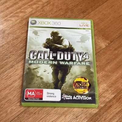 Call of Duty 4 Modern Warfare Microsoft Xbox 360 Game Complete With Manual - Image 1 of 4