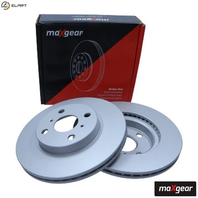 2x BRAKE DISC 19-1017MAX FOR BMW 3/E46/Convertible M57D30 M54B30 3.0L M57D30 - Image 1 of 4