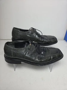 David Eden Men's Shoes, Size 10.5 UK, Alligator Green - Picture 1 of 7