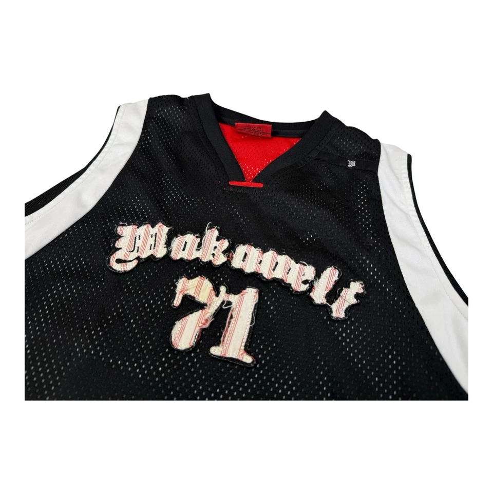 Vintage Young Makaveli Tupac Basketball Jersey Shirt Boys Youth Large 16-18 Vtg - Image 1 of 4
