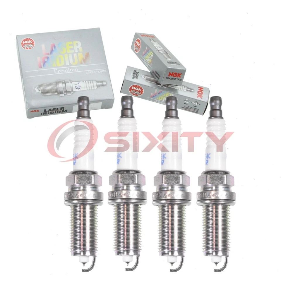 4 bujías láser de iridio NGK para Chrysler 200 2015-2017 2,4 L L4 - zn Foto 1 de 4