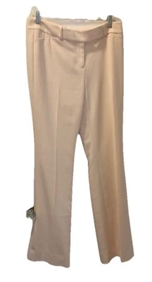 White House Black Market 6R pale pink flare Pants 25-209-1 - Image 1 of 4