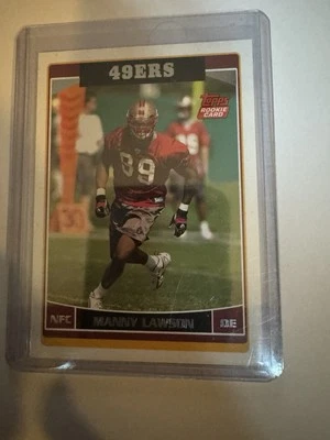 2006 Topps - Manny Lawson #314 (RC) - Image 1 of 2