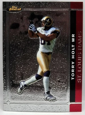 2007 Topps Finest Torry Holt Base Card (St. Louis Rams) #59 - Image 1 of 2
