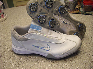 Womens Shoes NIKE White Size 7 1/2 GOLF EXC
