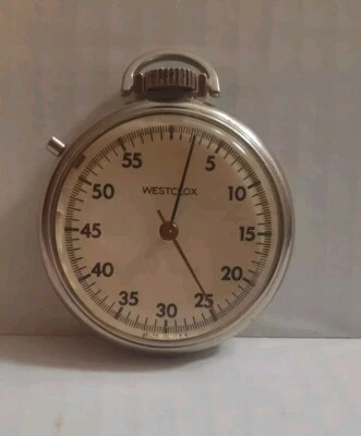 Vintage Westclox Stop Watch Mechanical Windup - Image 1 of 4