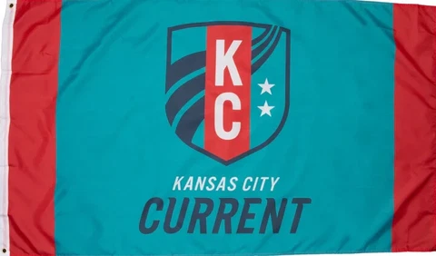 Kansas City Current 3x5 Flag New Cover