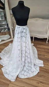 Nicola Anne Bridal - Gardener Skirt/Overlay Now £380 (RRP £650) - Picture 1 of 3