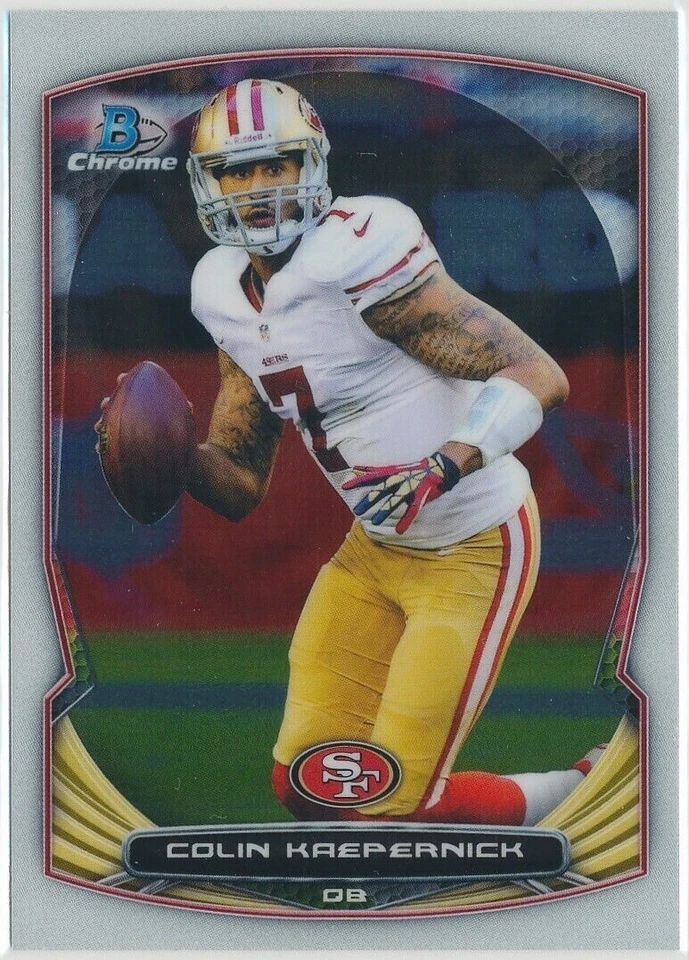 2014 Bowman Chrome COLIN KAEPERNICK #29 base SAN FRANCISCO 49ERS 🏈 - Image 1 of 1