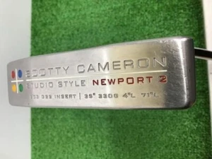 SCOTTY CAMERON STUDIO STYLE NEWPORT 2 330G 35in Putter RH With H/C - Picture 1 of 5