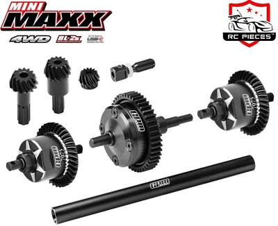 TRAXXAS MINI MAXX 2S CARBON STEEL + ALLOY 7075 FULL SET DIFFS TRX10760 TRX10780 - Image 1 of 2
