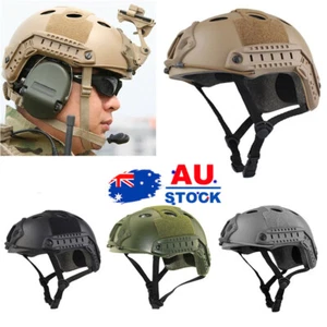 New Multifunction Military Tactical Protective ABS Fast Helmet Airsoft Paintball - Picture 1 of 15