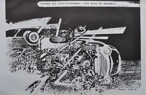 Leonardo Cremonini: Gegen den verbotenen Sinn, Plakat nie 68 original signiert - Bild 1 von 8
