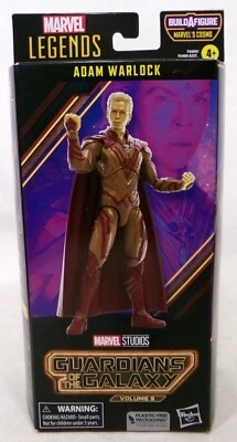 Marvel Legends Cosmo Series Guardians of the Galaxy Vol 3 Adam Warlock 6" Figure - Image 1 of 4