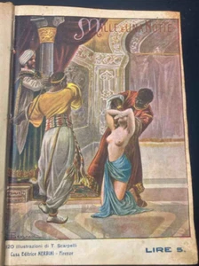 Mille e una notte. Novelle arabe. Con 120 ill. di T. Scarpelli. Nerbini 1909 - Imagen 1 de 4