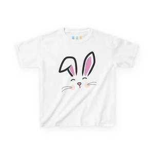 Easter Bunny Kids Tee, Children's T-Shirt, Rabbit Shirt for Kids, Easter Youth - Picture 1 of 7