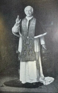 1903 Vintage Zeitschrift Illustration Papst Leo XIII - Bild 1 von 2
