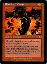 Bloodfire Infusion (x4) - Apocalypse - MTG