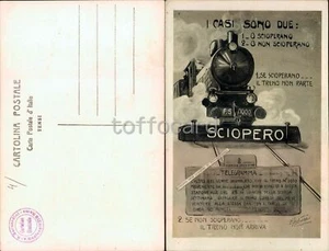 POLITICA SATIRICA-SCIOPERO-I CASI SONO DUE-C37-124 - Picture 1 of 1