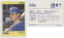 1990 Star Knoxville Blue Jays Randy Knorr #9