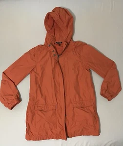 Eileen Fisher Petite Bonded Organic Cotton Nylon Jacket Women’s PM Hood Lined - Picture 1 of 7