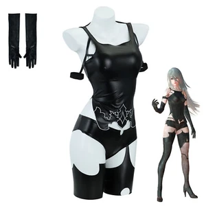 A2 YoRHa Type A No.2 Cosplay Costume NieR: Automata 2B 9S Outfit Dress - Imagen 1 de 8