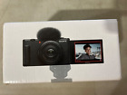 Sony Zv-1F 20.1Mp Vlogging Digital Camera For Content Creators - Black