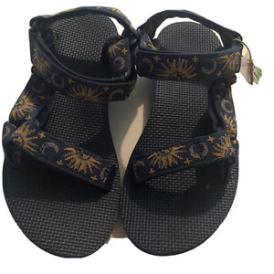 Teva Women's NWT Original Universal Sandal Sun & Moon Insignia Blue Sz 6 - Picture 1 of 7