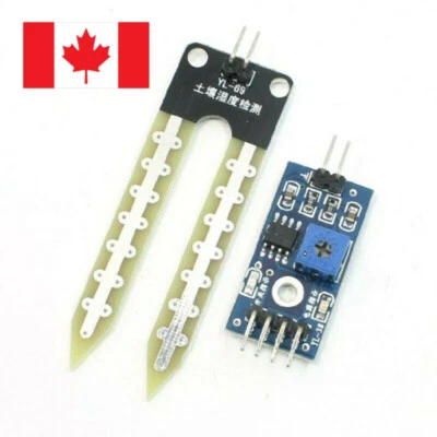 Soil Humidity Hygrometer Moisture Detection Plant Water Sensor Module Arduino - Image 1 of 2