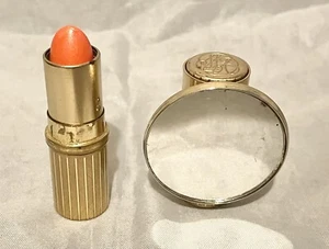 1960s Viviane Woodard Cherry Lame Lipstick W/ Mirror NOS Please Read - Picture 1 of 4