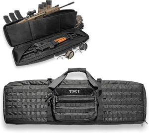 Funda blanda rifle doble bolsa tactica de transporte proteccion armas largas - Picture 1 of 12