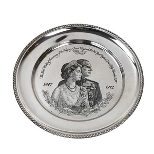 The Royal Anniversary Sterling Silber Teller - Bild 1 von 4