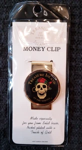 Clip de dinero vintage Treasure Island en el Mirage Las Vegas nuevo en estuche - Imagen 1 de 5