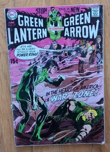 Green Lantern 77 1970 Green Arrow Neal Adams arte enviado en bolsa y embarcado - Imagen 1 de 5