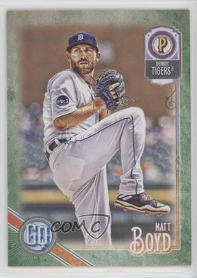 2018 Topps Gypsy Queen Green Matthew Boyd Matt Boyd #34 - Image 1 of 2