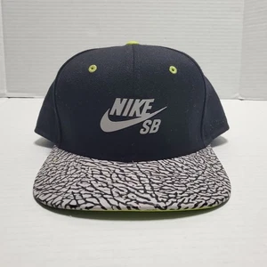 Nike SB Snapback Hat Primitive DJ Clark Kent 112 Black Volt Cap Lime Green - Picture 1 of 7