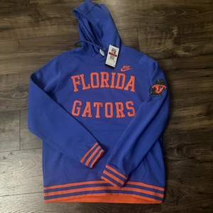 Nike Florida Gators Pullover Bordado Sudadera con Capucha Chaqueta Azul y Naranja Grande Nuevo con Etiquetas - Imagen 1 de 5