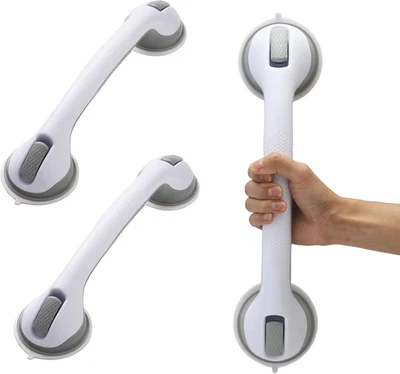 Maniglia Ventosa per Doccia Senza Fori, Maniglia Doccia Anziani Antiscivolo per  - Immagine 1 di 4
