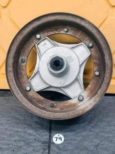1969-82 HONDA CT70 TRAIL FRONT RIM WHEEL ASSEMBLY #44600-098-010ZB - Picture 1 of 6