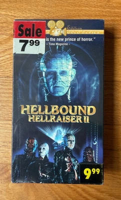 HELLBOUND (HELLRAISER II 2) VHS - Collector's Edition - Hard to Find NEW! - Image 1 of 4