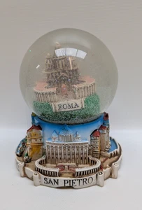 Roma Italia Globo de Nieve Recuerdo Roma Coliseo Coleccionable Regalo 14cm - Imagen 1 de 23