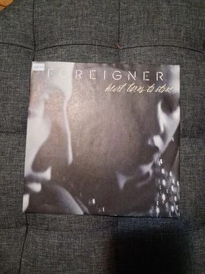Foreigner 1988 "Heart Turns To Stone" 7" Vinyl - Image 1 of 4