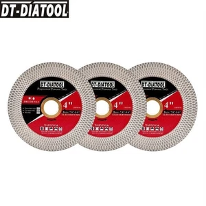 3pcs 105mm/4" Dry Diamond Cutting Blade Ceramic Tile Marble Grinder Wheel Disc - Picture 1 of 7